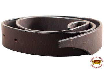 Western Horse Saddle Latigo Leather Horse Cinch Strap Billet